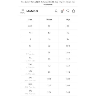 Chân váy jeans [MANGO]