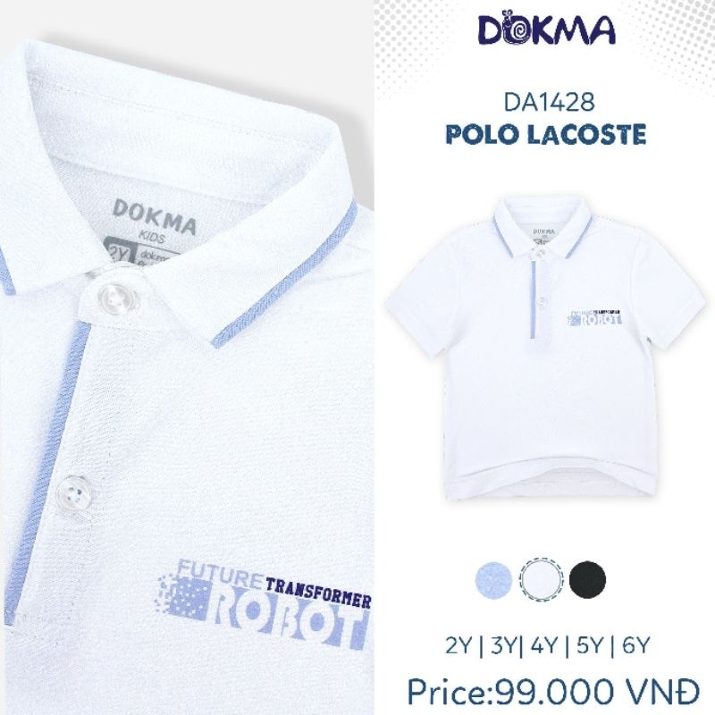 Áo polo bé trai 2-6 tuổi DA1428