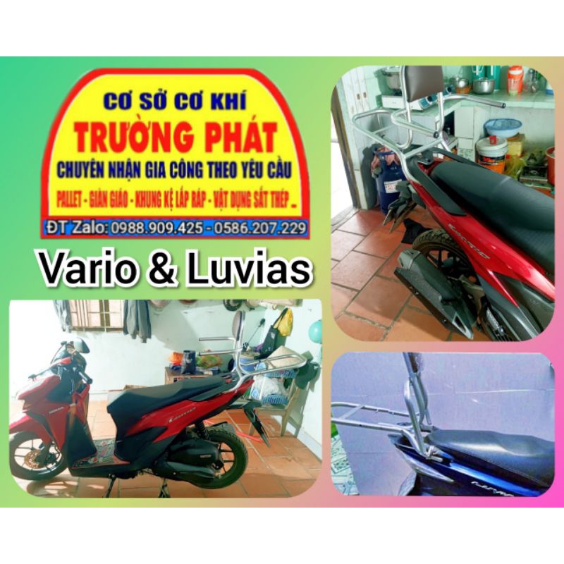 Baga phượt xe vario & luvias