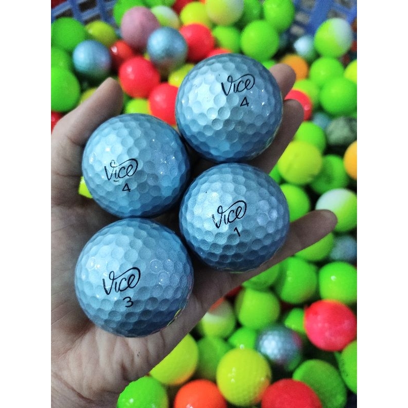 Bóng golf màu 3-4 lớp xuất xứ Mỹ độ mới từ 90%, chuẩn chính hãng, không sơn sửa
