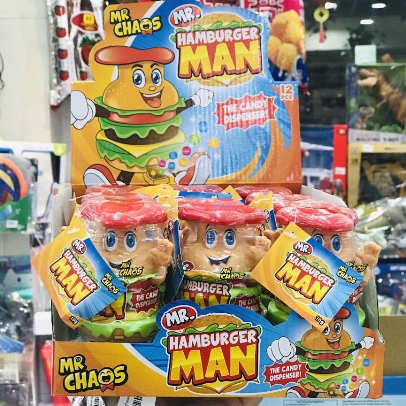 Kẹo Hamburger Man Mr. Chaos