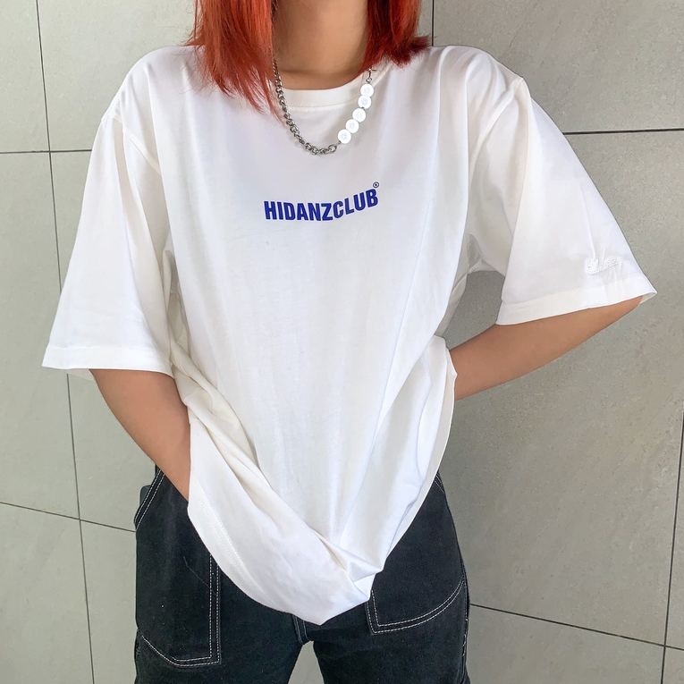 Áo thun Unisex tay lỡ cotton local brand HIDANZ - Club SS1