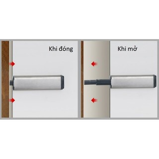 NÚT Nhấn mở cánh tủ - Nút hít nam châm