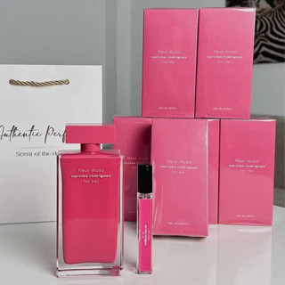 [ Fullseal ] Nước Hoa Nữ Authentic  Narciso Rodriguez Fleur Musc For Her EDP 100ml Màu Hồng Đậm