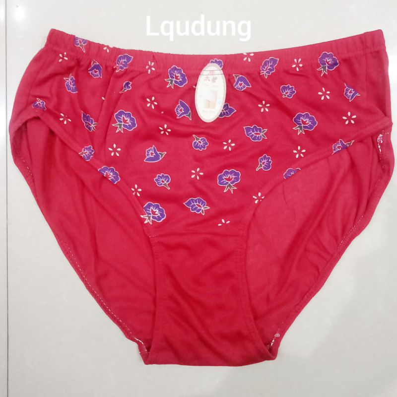 10 chiếc quần lót bà già size to 65-75kg cotton thoáng mát