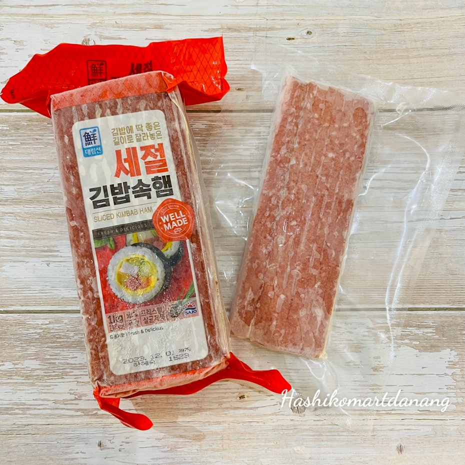 Thịt hem cuộn kimbap 100g