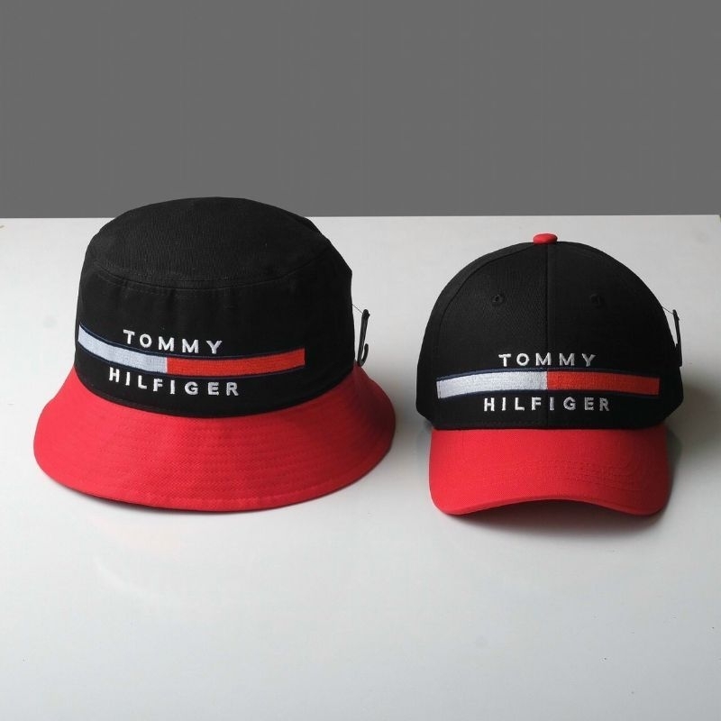 Combo 2 Nón Bucket Tommy Classic Cotton Cao Cấp