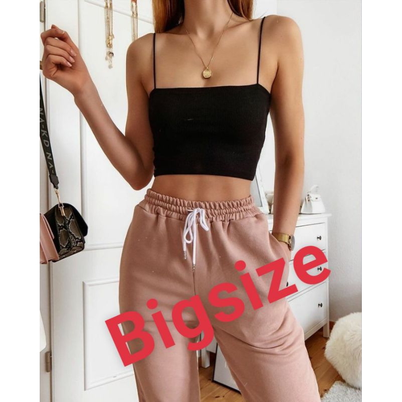 ÁO THUN CROPTOP 2 DÂY BIGSIZE 🔥🔥🔥