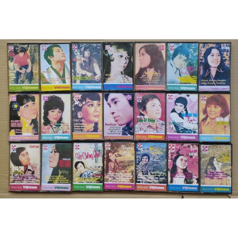 Bộ băng cassette tân cổ giao duyên trước 1975