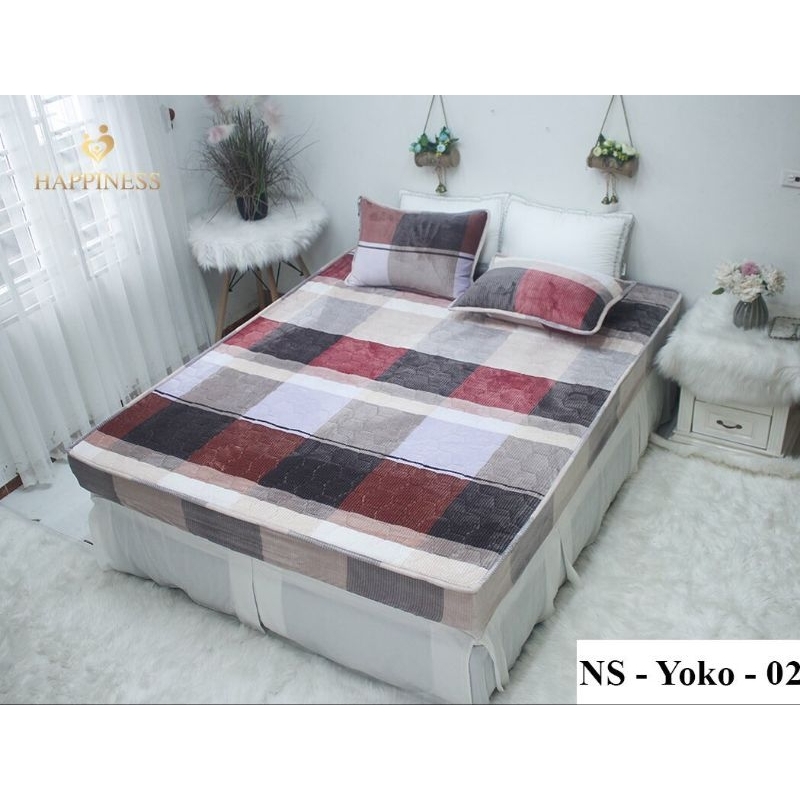 Ga chun chần yoko 2m2 happiness mẫu 2023 shop quốc bảo