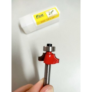 Mũi phay gỗ tròn góc cốt 6.35li đầu 10li ,mũi router tròn góc Favi 1/4x3/8
