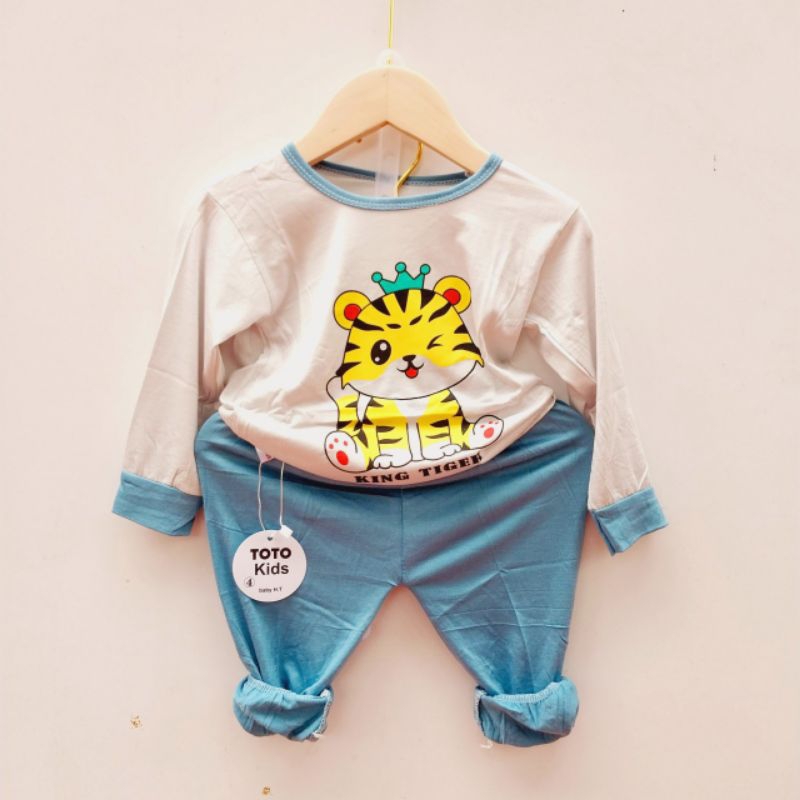 Bộ dài tay thu đông cho bé hàng cao cấp loại 1 dày mịn bộ cho bé trai bé gái đi học