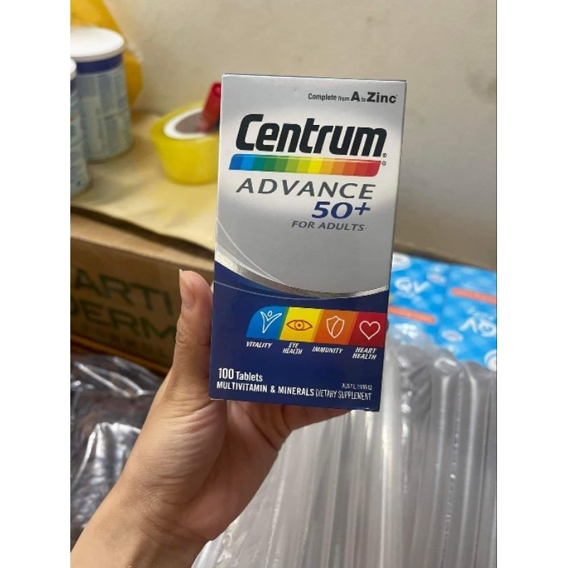 Viên Vitamin tổng hợp Centrum date t7/23