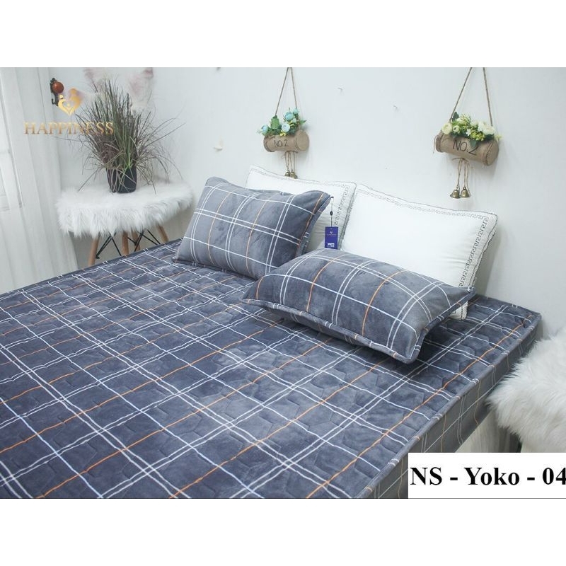 Ga chun chần yoko 2m2 happiness mẫu 2023 shop quốc bảo