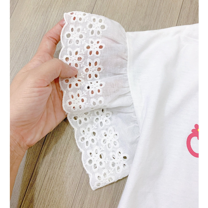 Set áo váy Bigaby xuất hàn jelispoon chất thun mềm mát cho bé 11-35kg