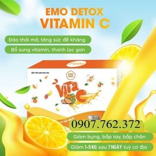 SỈ BA HỘP BỘT TRÀ GIẢM CÂN VỊ CAM E M O CẤP TỐC