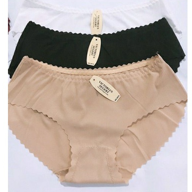 Quần Lót Su Gân Tăm Viền Sóng Không Đường May Cực Xinh Dễ Mặc Cho Nữ