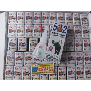 Keo dán 502 hàng S/Keo dán con voi xanh đa năng