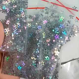 2g Kim Tuyến Ngũ Sắc Hình Ngôi Sao Trang Trí Resin - Trường Thịnh Epoxy