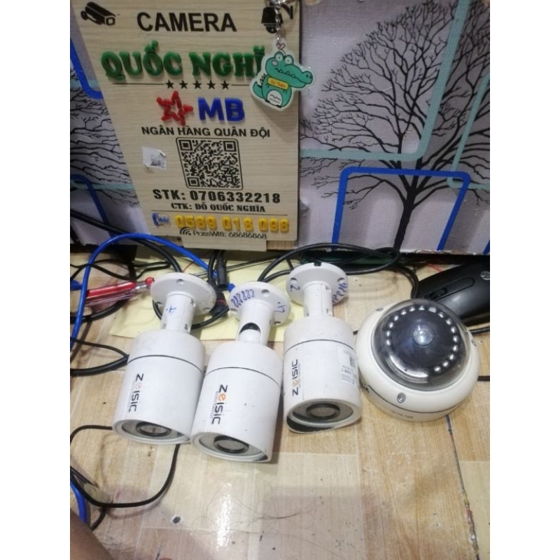 Camera ip cũ. camera zeisic 2.0mp.4.0mp