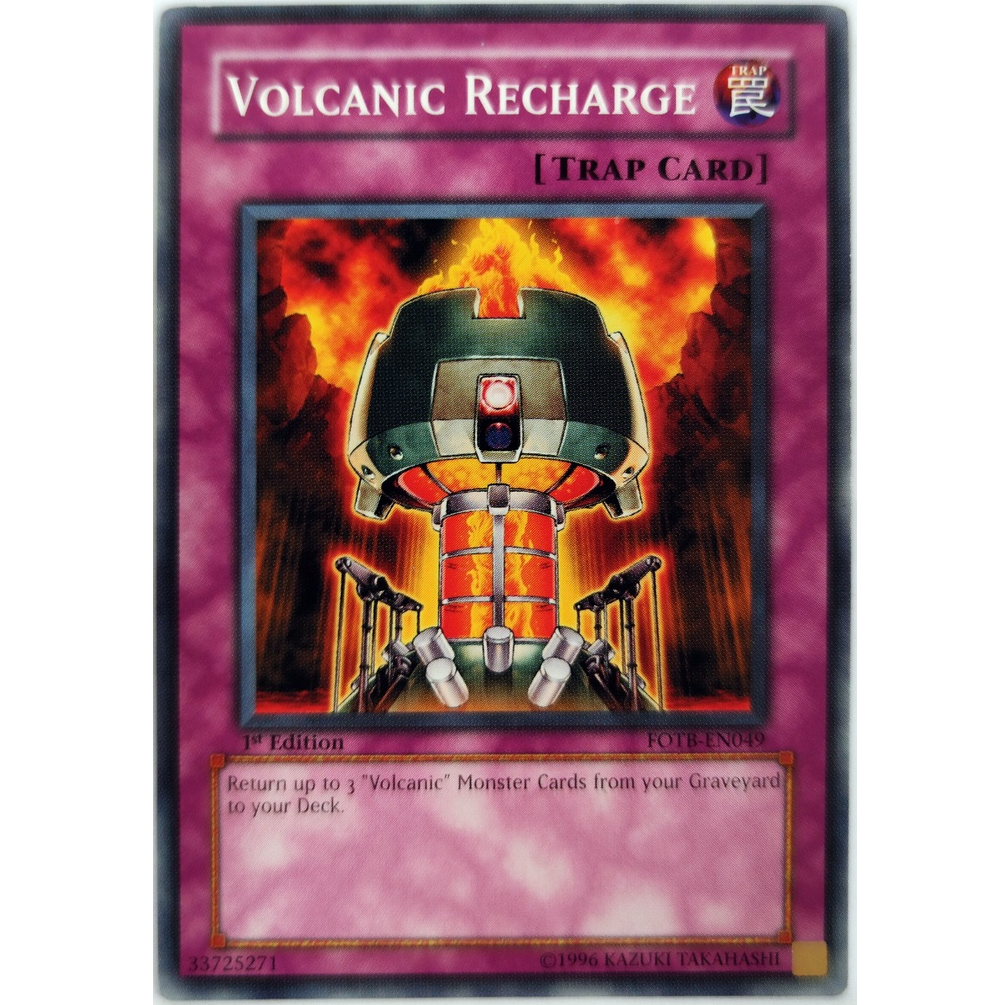 [Thẻ Yugioh] Volcanic Recharge |EN| Common