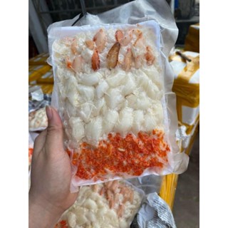 Thịt ghẹ bóc nõn 500gr ❤CHỈ SHIP HÀ NỘI HOẢ TỐC❤ thịt ghẹ dùng nấu cháo, súp, nem thịt ghẹ, miến ghẹ, bánh canh ghẹ...