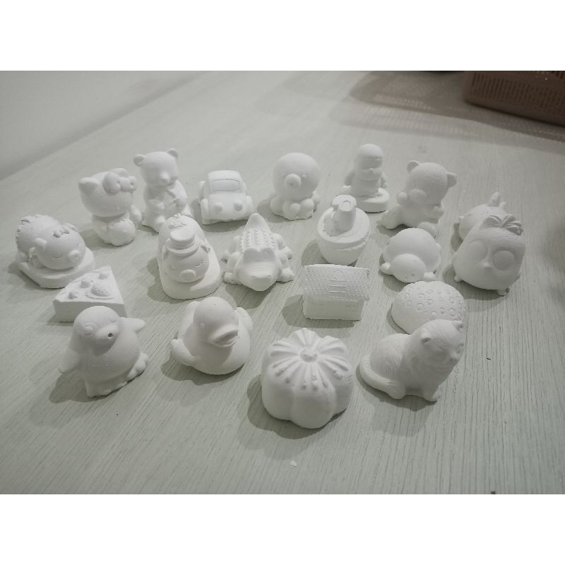 Bộ 10 tượng 5cm Không Màu Cọ