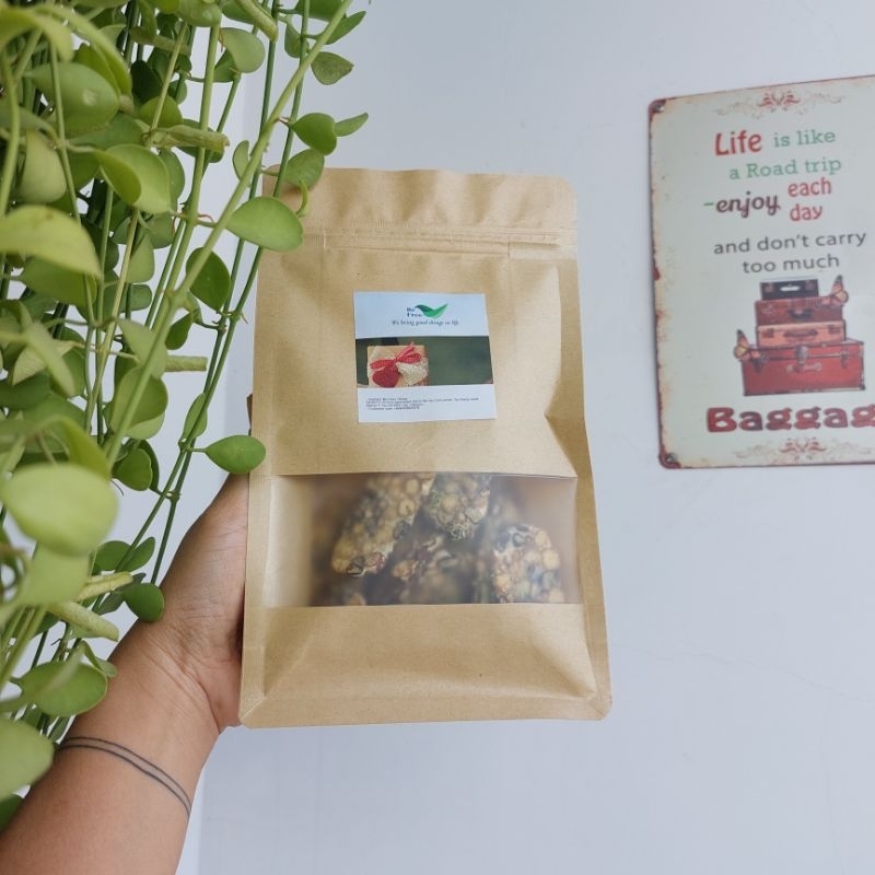 Tempeh snack vị lá chanh 100gr