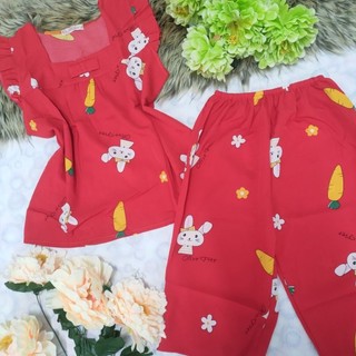 Bộ lụa hàn lửng áo cánh tiên