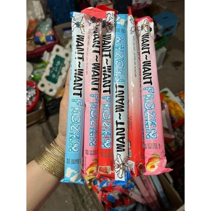 1 thùng 80 cây kem đá want want cho lựa vị