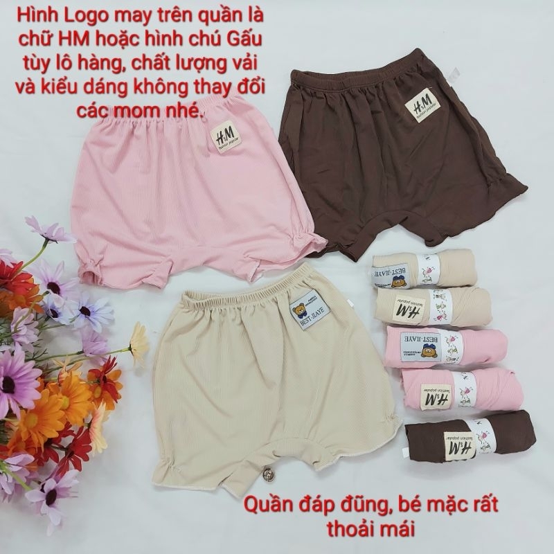 Quần thun lạnh chất thun tăm lạnh mềm mịn mùa hè xinh xắn nhiều màu cho bé gái 6-16kg