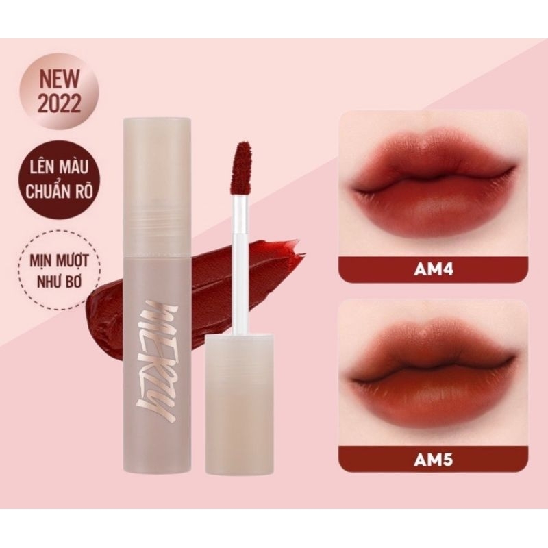 [Limited Edition] Son Kem Siêu Lì, Lâu Trôi, Lên Màu Chuẩn Merzy Academia Mellow