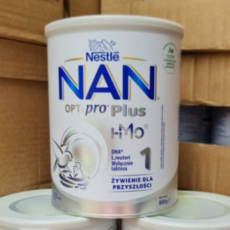 Sữa NAN Optipro Plus HM-O SỐ 1 2 3 800g của Hà Lan