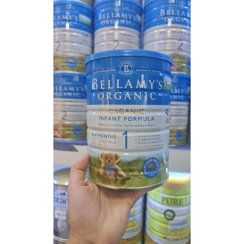 Sữa Bellamys oganic số 1 _900G