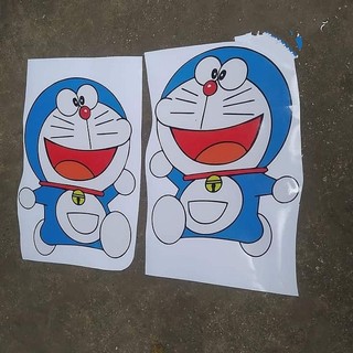 Tem decal Doremon, Tem stickers Doremon trang trí xe ô tô, xe tải, xe ben, xe đầu kéo. stickers doremon