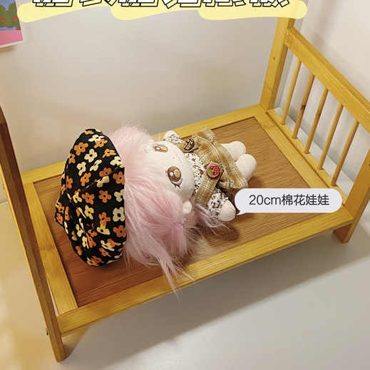 [Đặt trước] Giường 2 tầng thiết kế giá treo đồ doll trang trí đáng yêu (đồ cần tự lắp, có thể thay đổi kết cấu)