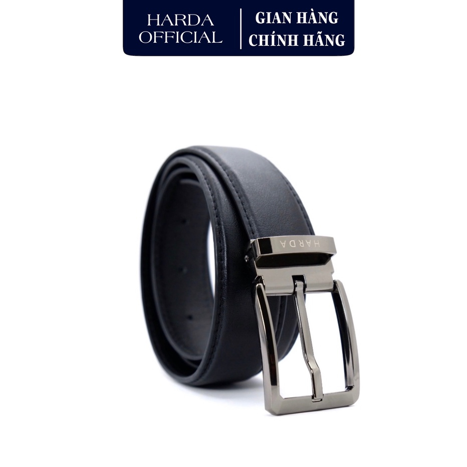 Thắt Lưng Harda Da Nappa 3 Lớp Khóa Kim