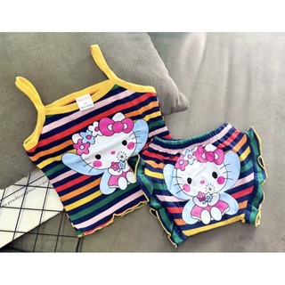 Bộ chip dây bé gái size 6-18kg