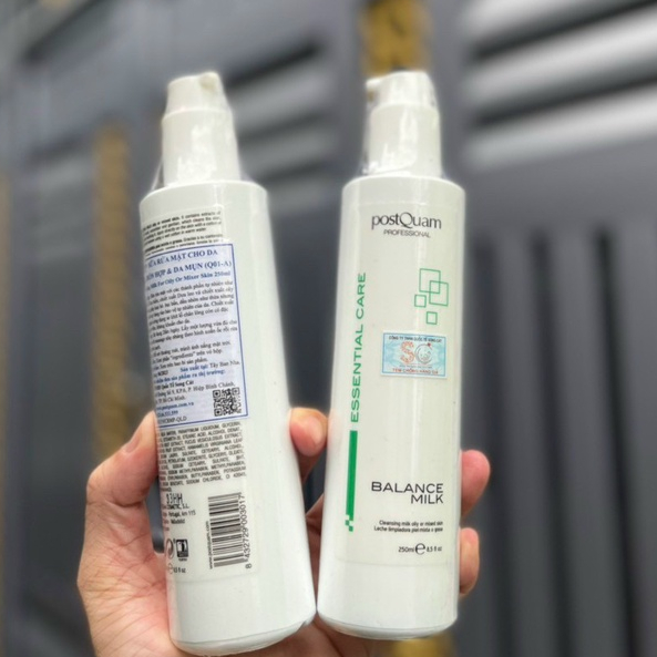 Postquam Cleansing Milk For Oily Or Mixer Skin - Sữa rửa mặt cho da dầu, hỗn hợp & da mụn
