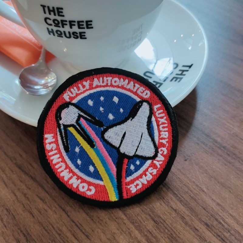 Thêu logo sticker patch bảng tên anime theo yêu cầu từ 1 chiếc