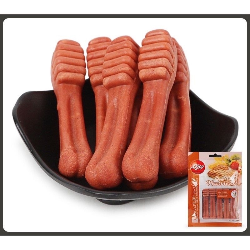 Xương canxi cho chó, xương gặm sạch răng