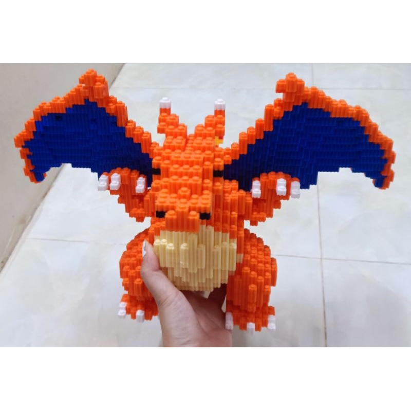 Mô hình lắp ráp Lego Rồng lửa lớn-mô hình lắp ráp trang trí phòng khách,nhà ở