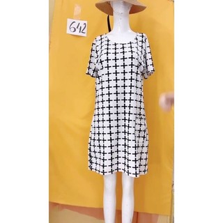 Đầm thun họa tiết size l. s642