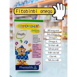 Omega FITOBIMB Junior dạng siro giúp cải thiện não bộ và vùng ngôn ngữ cho trẻ
