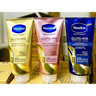 Dưỡng thể vaseline 10x- xanh/vàng/hồng - chính hãng