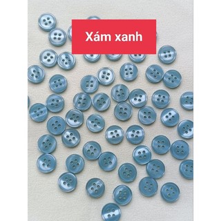 20 NÚT SƠ MI 4 LỖ ÁNH XÀ CỪ SIZE 1CM