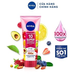 Sữa Dưỡng Thể Nivea 180ml Sáng Mịn SPF15