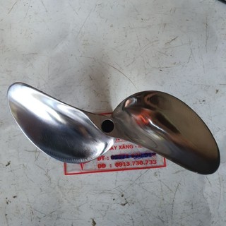 Chân vịt inox 2 cánh thái honda 5.0hp 5.5hp máy nhong cốt xéo loại bóng gương cam kết như hình giá sỉ