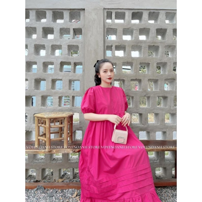 VÁY BẦU DÁNG BABYDOLL MẪU MỚI, KIỂU DÁNG TRẺ TRUNG, MÀU SẮC PHONG PHÚ