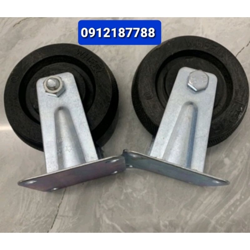 Bánh xe cao su 125mm